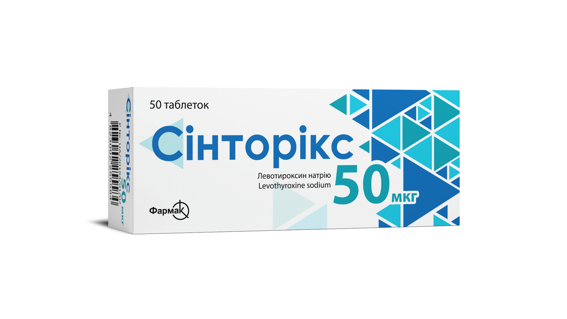 СІНТОРІКС, таб. 50 мкг №50